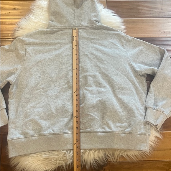 Grey Parke Varsity Hoodie Sz L/XL - Picture 9 of 12